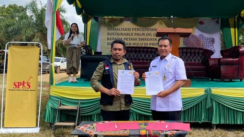 SPKS Bekerjasama Dengan Kabupaten Rokan Hulu Dorong Sertifikasi ISPO Bagi Petani Sawit Swadaya