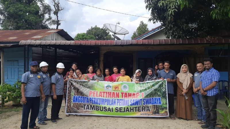 SPKS Memberikan Pelatihan GAP Sawit Kepada Anggota di Rokan Hulu, Riau