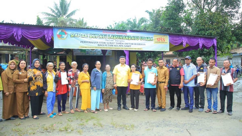 Petani Sawit Swadaya Anggota Koperasi Produsen Karya Desa Mandiri Peroleh STDB