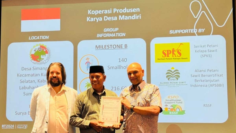 Koperasi Produsen Karya Desa Mandiri Raih Sertifikat RSPO, Bukti Petani Swadaya Mampu Terapkan Sawit Berkelanjutan