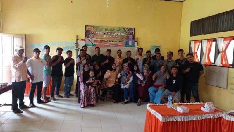 SPKS Aceh Utara Memperkuat Lembaga Petani